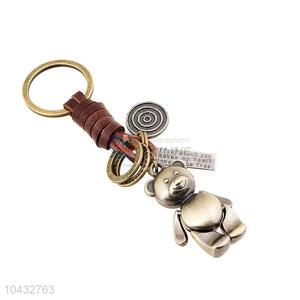 Zinc Alloy Key Chain/Key Ring with Bear