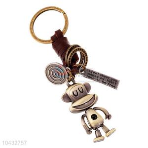 Zinc Alloy Key Chain/Key Ring with Monkey