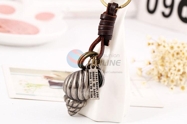 Conch Zinc Alloy Key Chain/Key Ring