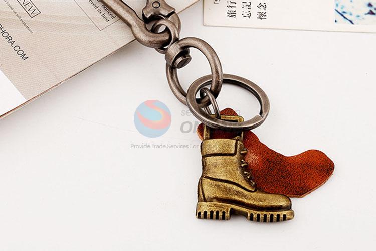 Zinc Alloy Key Chain/Key Ring with Shoes