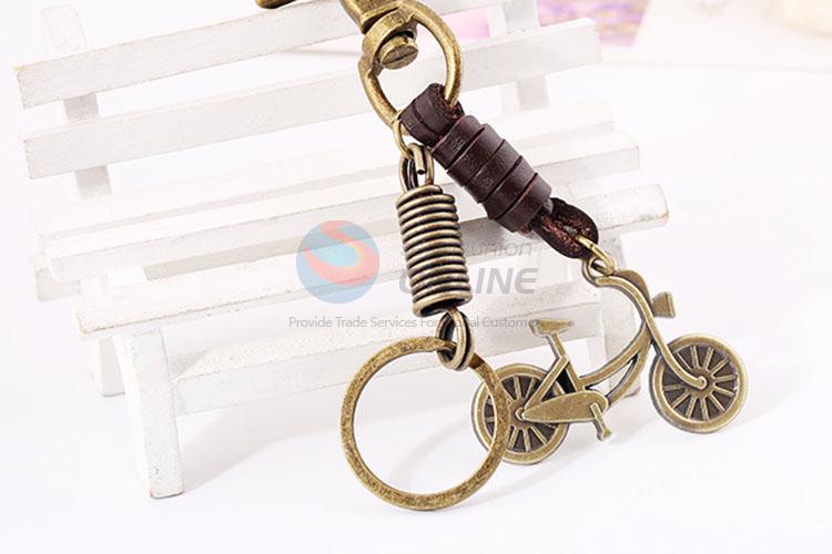 Zinc Alloy Key Chain/Key Ring with Bike