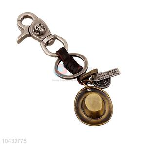 Zinc Alloy Key Chain/Key Ring with Hat