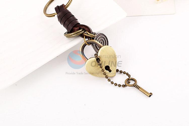 Zinc Alloy Key Chain/Key Ring with Heart