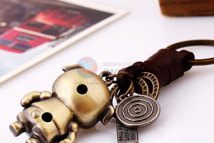 Zinc Alloy Key Chain/Key Ring with Pig