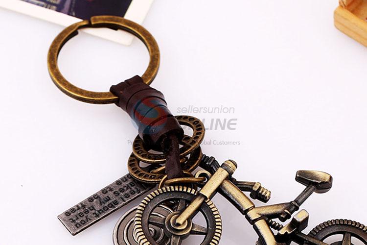 Zinc Alloy Key Chain/Key Ring with Bike