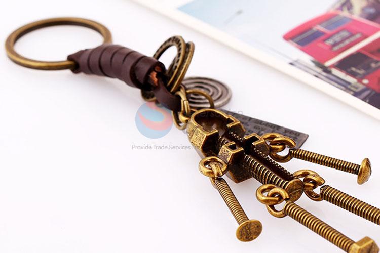 Zinc Alloy Key Chain/Key Ring with Robot