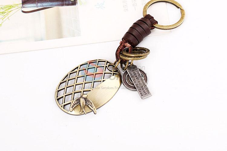 Zinc Alloy Key Chain/Key Ring with Racket