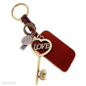 Zinc Alloy Key Chain/Key Ring with Key