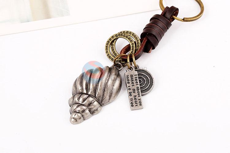 Conch Zinc Alloy Key Chain/Key Ring