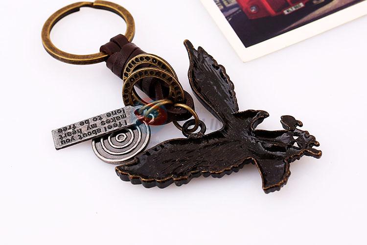 Zinc Alloy Key Chain/Key Ring with Eagle