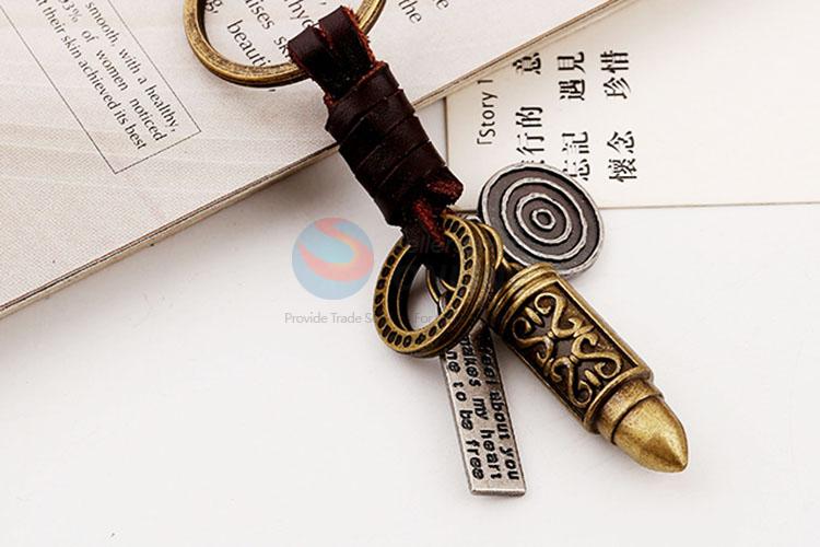 Zinc Alloy Key Chain/Key Ring with Bullet