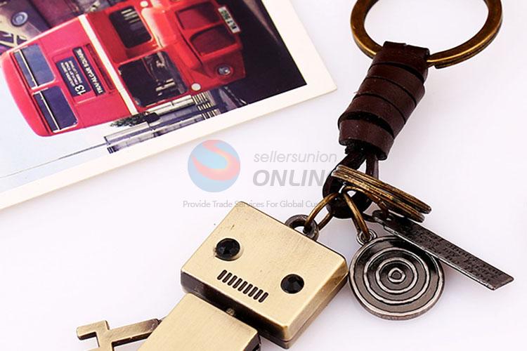 Zinc Alloy Key Chain/Key Ring with Robot