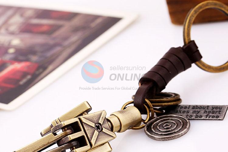 Zinc Alloy Key Chain/Key Ring with Robot