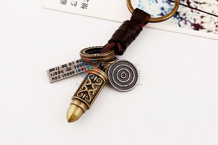 Zinc Alloy Key Chain/Key Ring with Bullet