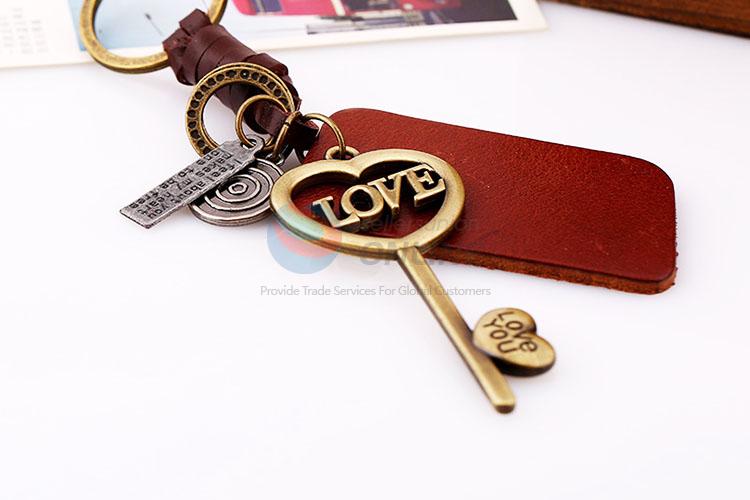 Zinc Alloy Key Chain/Key Ring with Key