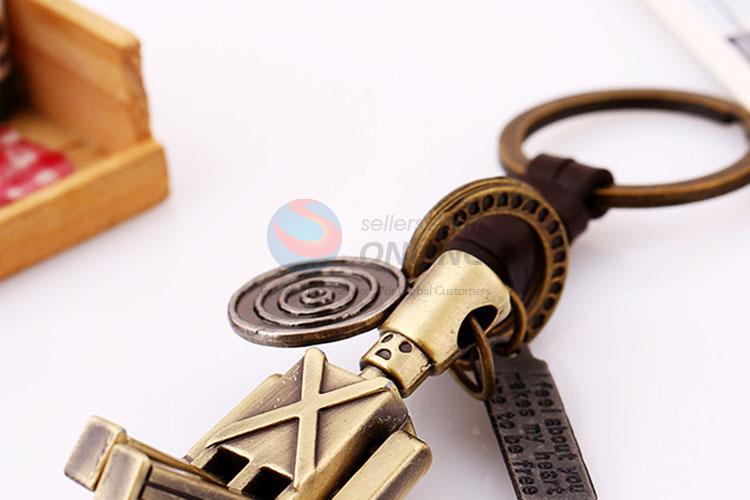 Zinc Alloy Key Chain/Key Ring with Robot