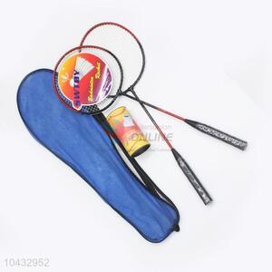 Newest outdoor custom printed badminton racket