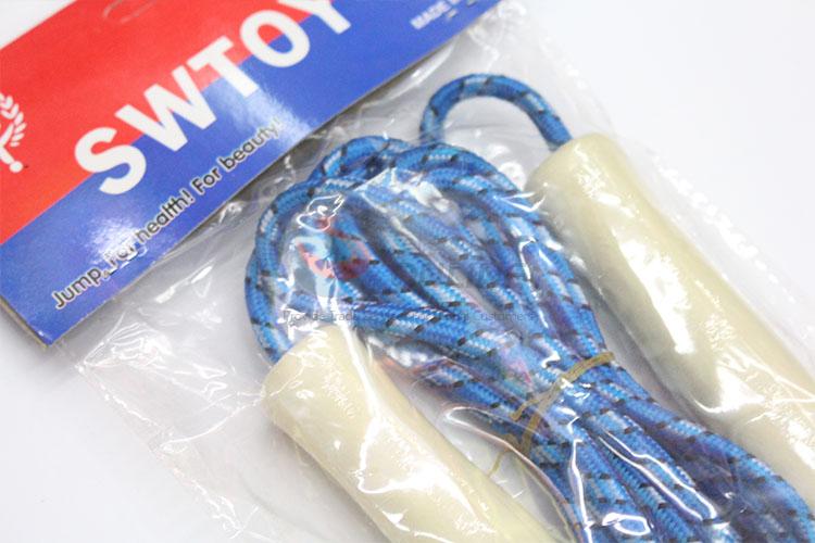 High quality wood handle jumping rope /skipping rope