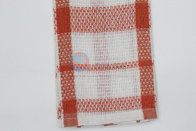 China Factory Wholesale Colorful Grid Quick Dry Tea Towel