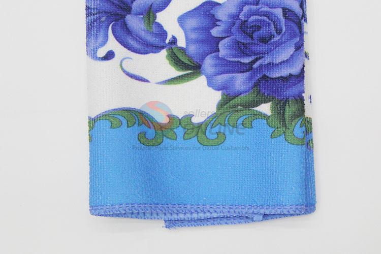 Promotion Cheap Microfiber Custom Printed Kitchen Towels /HairTowel/ Bath Towel