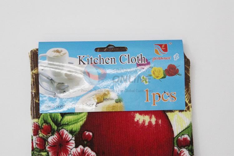 Factory price wholesale printing kitchen standard size tea towel