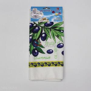 Factory direct supply microfiber custom printed tea towel