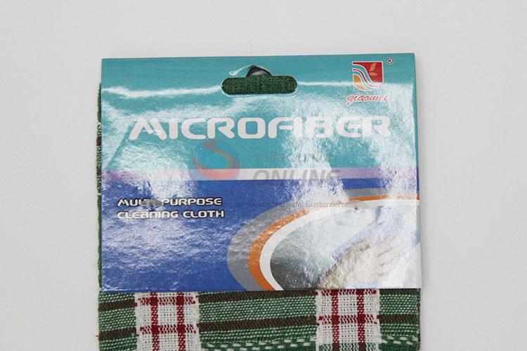 Wholesale small grids cotton fabric kitchen tea towel