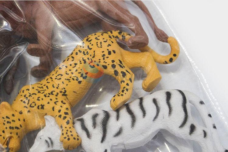 Utility and Durable 6 Kinds Mixed Packaing Plastic Toy Wild Animal Model