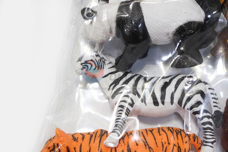 Newest 8 Kinds Mixed Packaing Plastic Toy Wild Animal Model