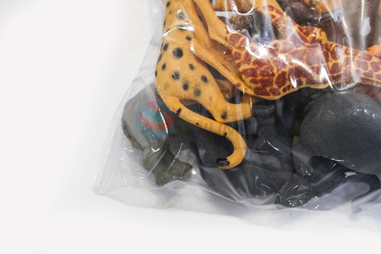 New Arrival Wild Animal Model Toys 12 pcs Simulation Animal Set