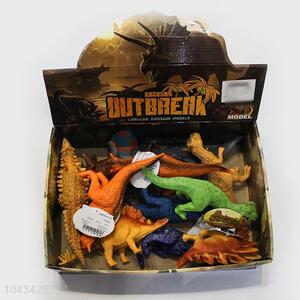 Best Selling 12pcs Dinosaur Toys for Kids from Shantou Factory