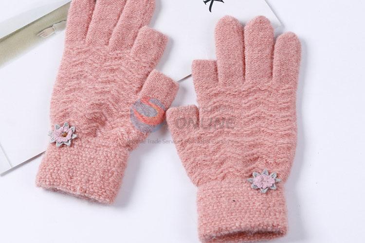 Knitting Wool Gloves for Women