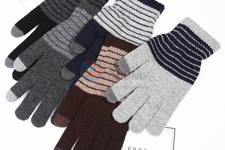 Knitting Wool Gloves for Men