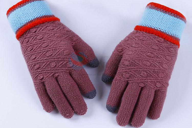 Knitting Wool Gloves for Women