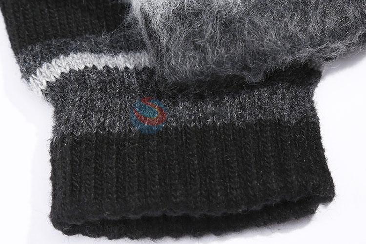 Warm Knitting Wool Gloves for Men