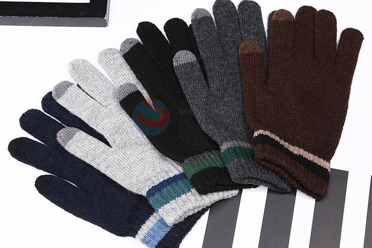 Knitting Wool Gloves for Men