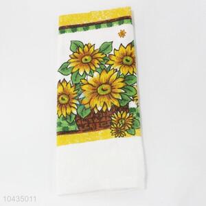 Sunflower printed kitchen towel/hand towels