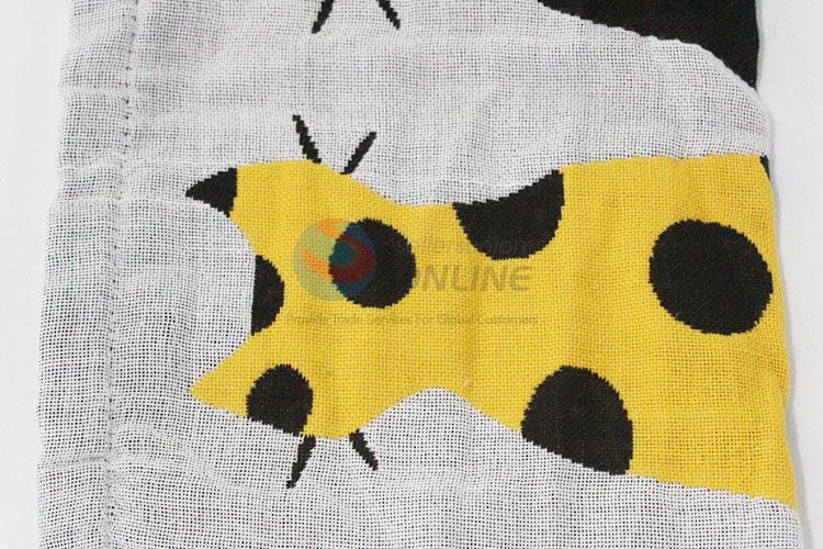 Wholesale price square cotton kids hand towels