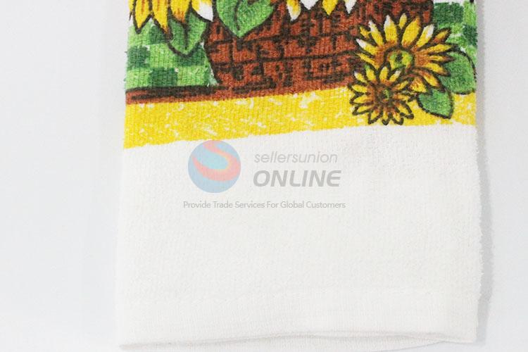 Sunflower printed kitchen towel/hand towels