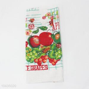 Fruit pattern tea towel for promotion