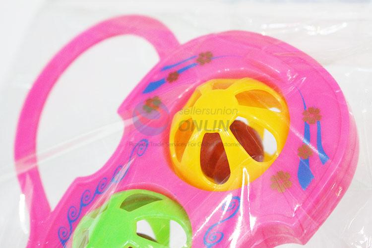 Guitar Shaped Plastic Baby Rattle Shaker Toys for Promotion