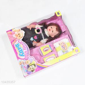 Lovely Doll Toys With Feeding Set For Sale