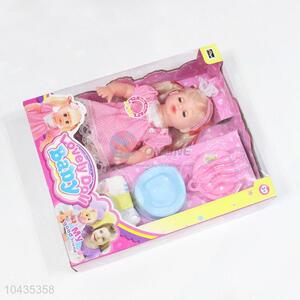 Best Selling Lovely Doll Toys With Feeding Set