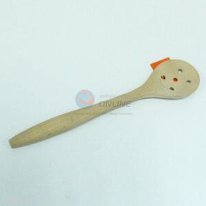 Good Quality Kitchen Wooden Spoon Leakage Ladle