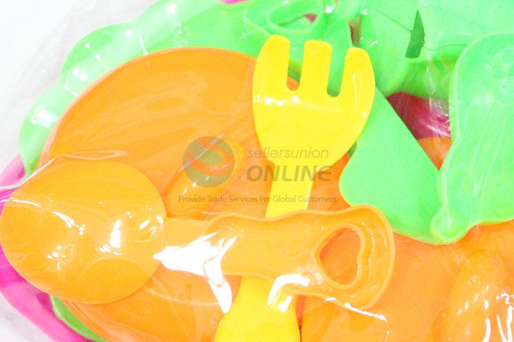 Cartoon Tableware Kitchen Toy Play Set With Cheap Price