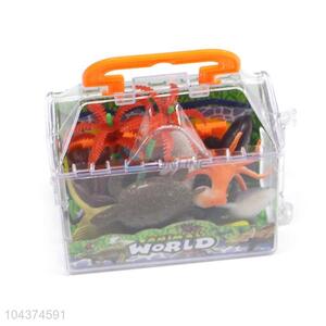 Unique Design Solid Marine Animal Model Toy Set Simulation Animal Toy