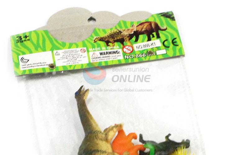 Hot Sale Plastic Dinosaur Model Toy Colorful Animal Toy Set