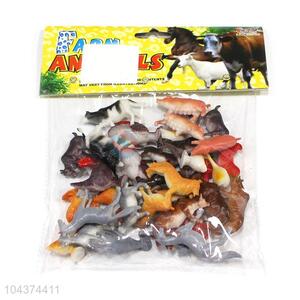 New Design 36 Pieces Farm Animal Series Toy Set Plastic Solid Animal Model Toy