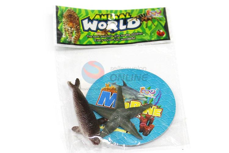 Cute Design Marine Animal Plastic Simulation Animal Model Toy