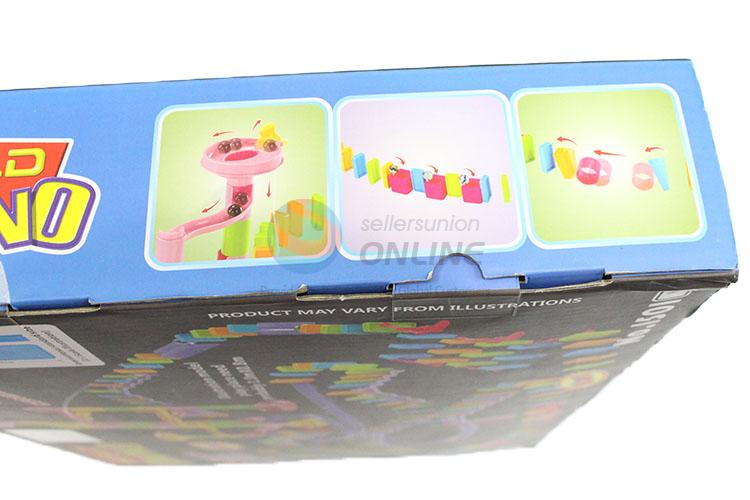 New Design Colorful Children Educational Plastic Domino